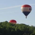Liberty Balloon 6/1/2014 two balloons Canandaigua to Macedon